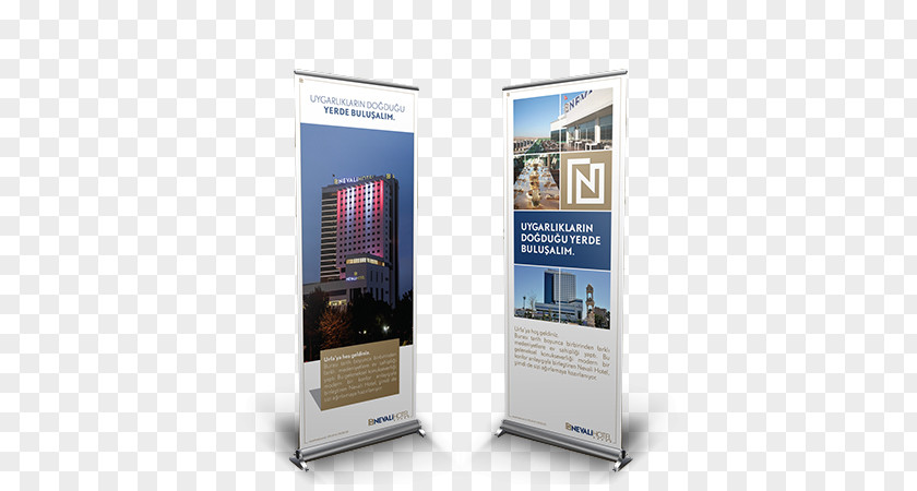 Roll Up Banners Display Advertising Multimedia Financial Quote Brand Product PNG