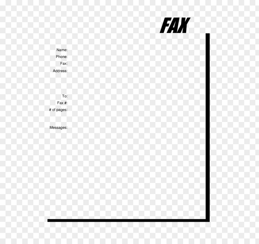 Sheets Template Fax Microsoft Word Document PDF PNG