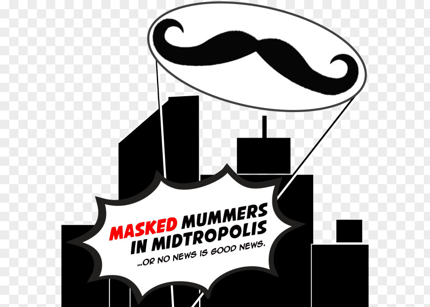 Summer Night Moustache Logo Human Behavior Font PNG