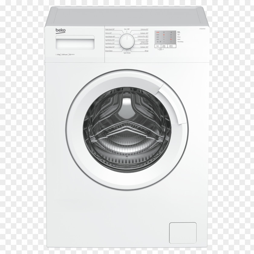 Washing Machine Machines Beko Home Appliance Laundry PNG