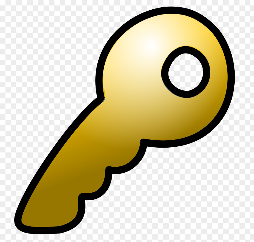 A Picture Of Key Clip Art PNG