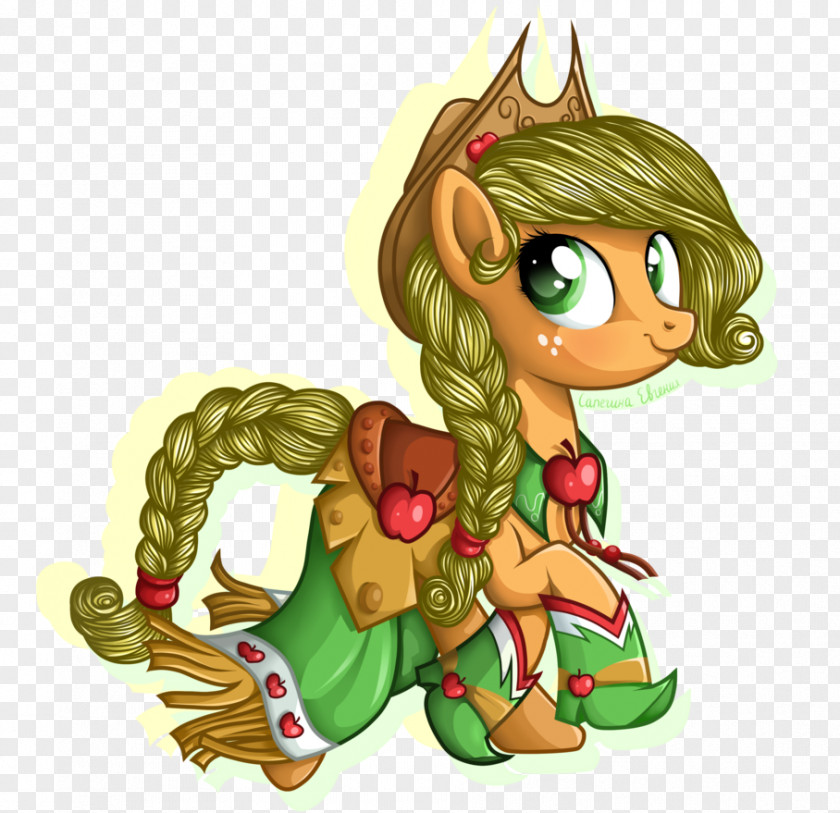 Horse Cartoon Tree Fruit PNG