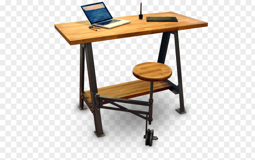 Workstation Table Furniture Desk PNG