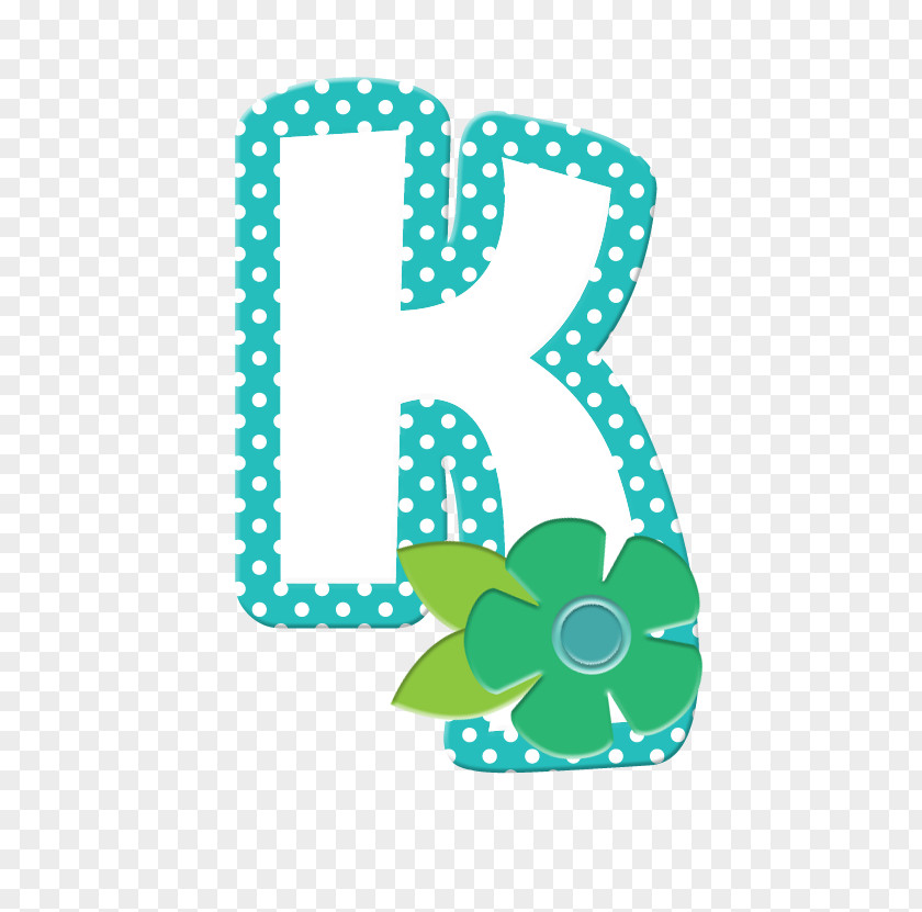 Blue Flowers Alphabet Letter K Animaatio Ch PNG