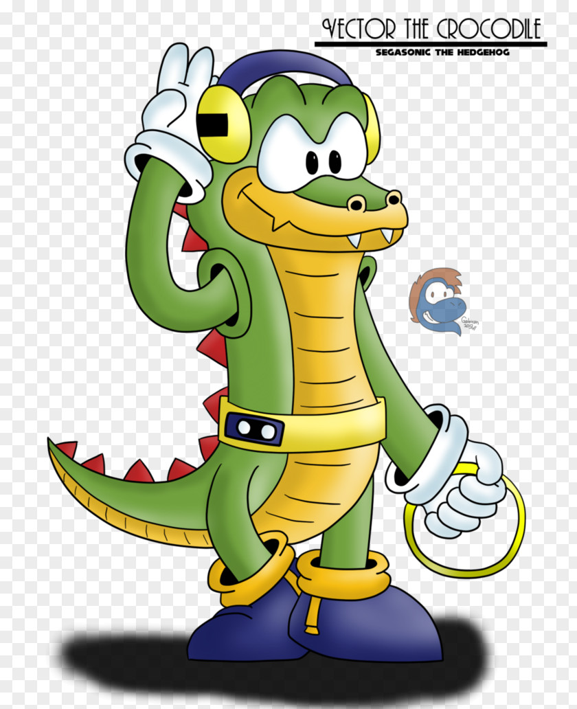 Crocodile Vector The Sonic Classic Collection And Secret Rings Espio Chameleon PNG