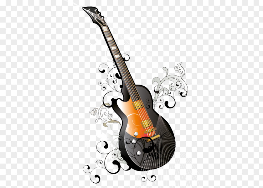 Guitar Electric Musical Instruments Note PNG