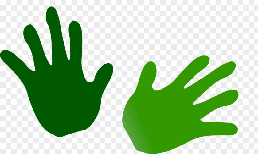 Illustrations Of Hands Hand Green Clip Art PNG