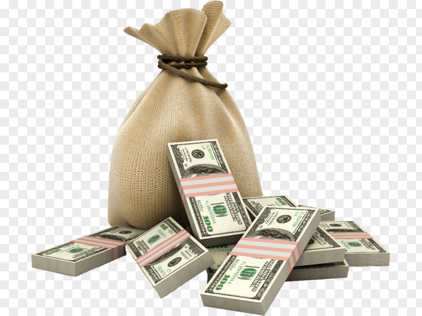 Money Bag Loan Bank United States Dollar PNG