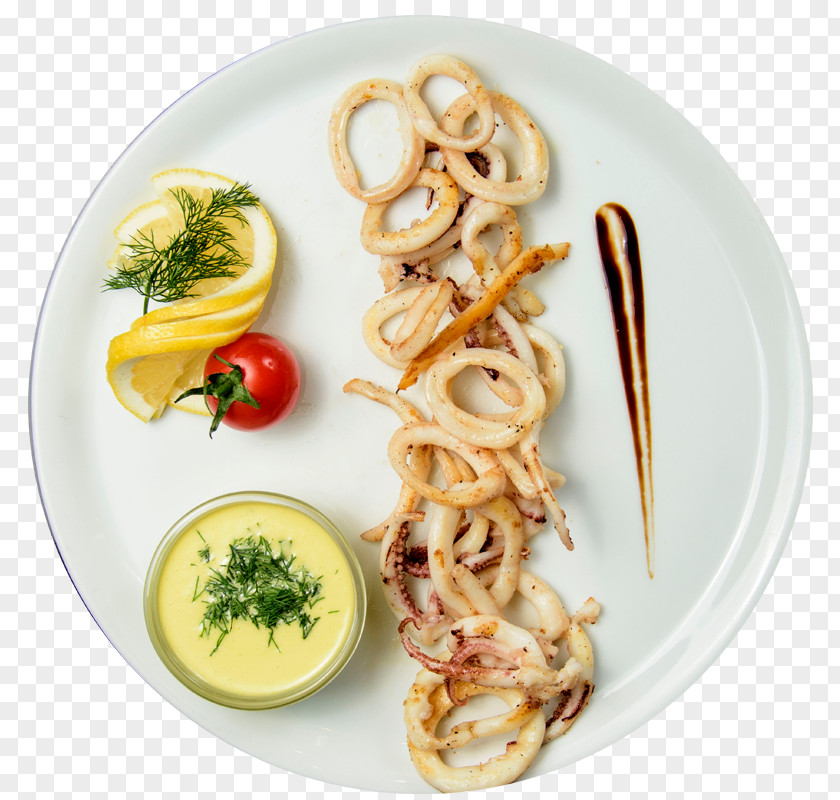 Pizza Squid As Food Side Dish Seafood PNG