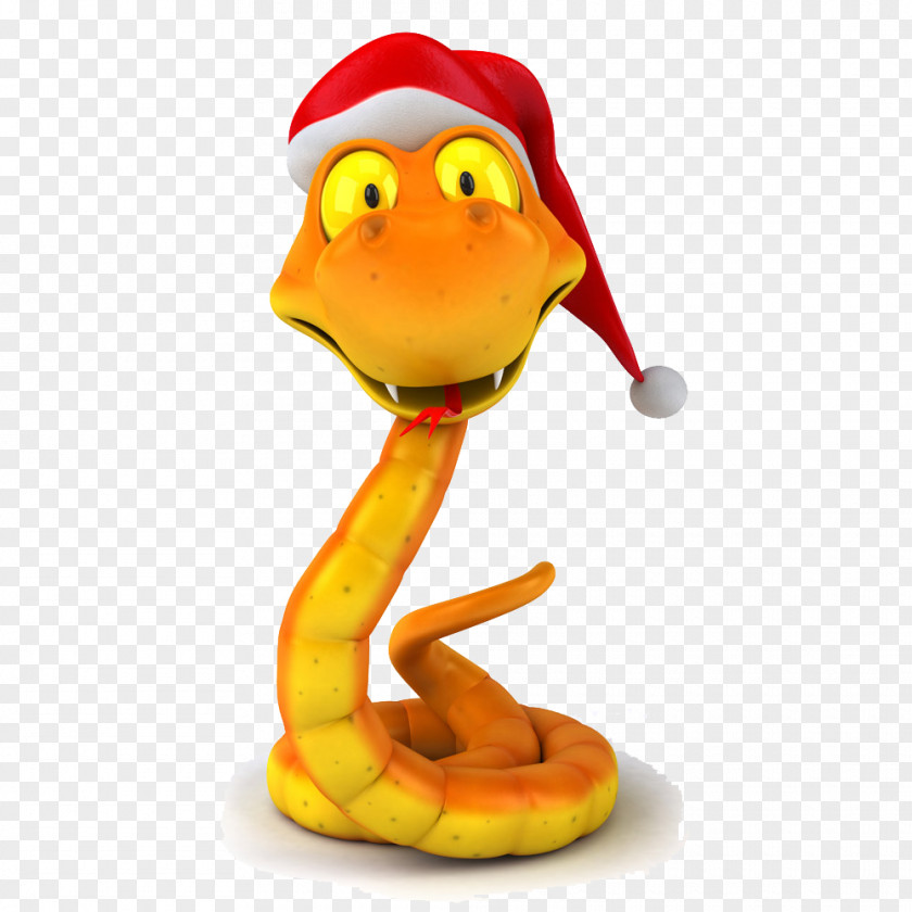 Christmas Hat Snake Stock Photography Royalty-free Clip Art PNG