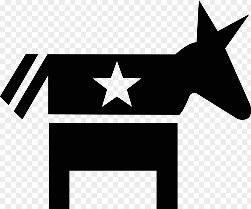 Donkey Democratic Party Vector Graphics Image Clip Art PNG