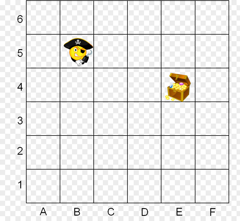 Number Letter Grid Treasure Map Mathematics PNG