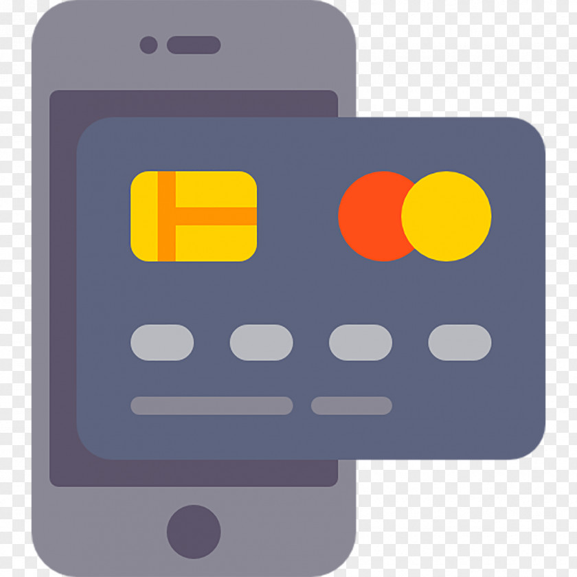 Phone Card Mobile Payment Device Icon PNG