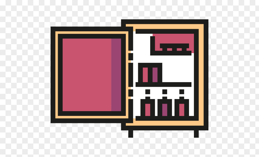 Refrigerator Room Apartment Icon PNG