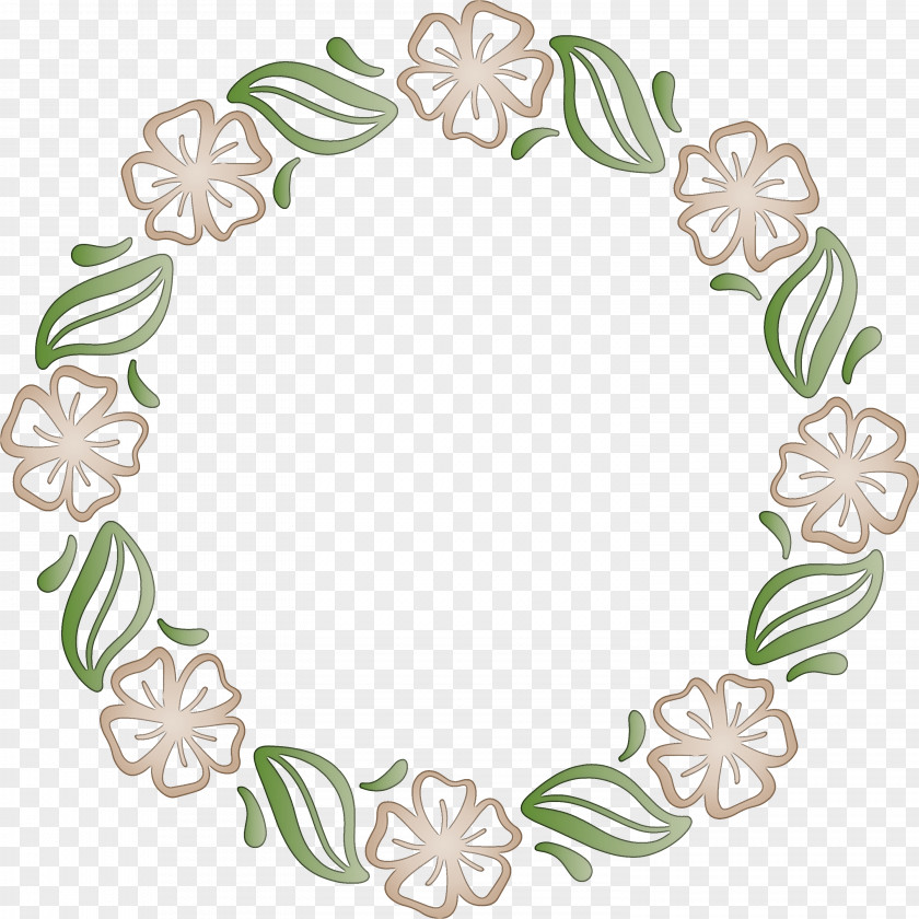 Spring Frame Flower Floral PNG