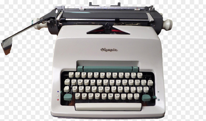 Typewriter Machine Invention Information Writing PNG