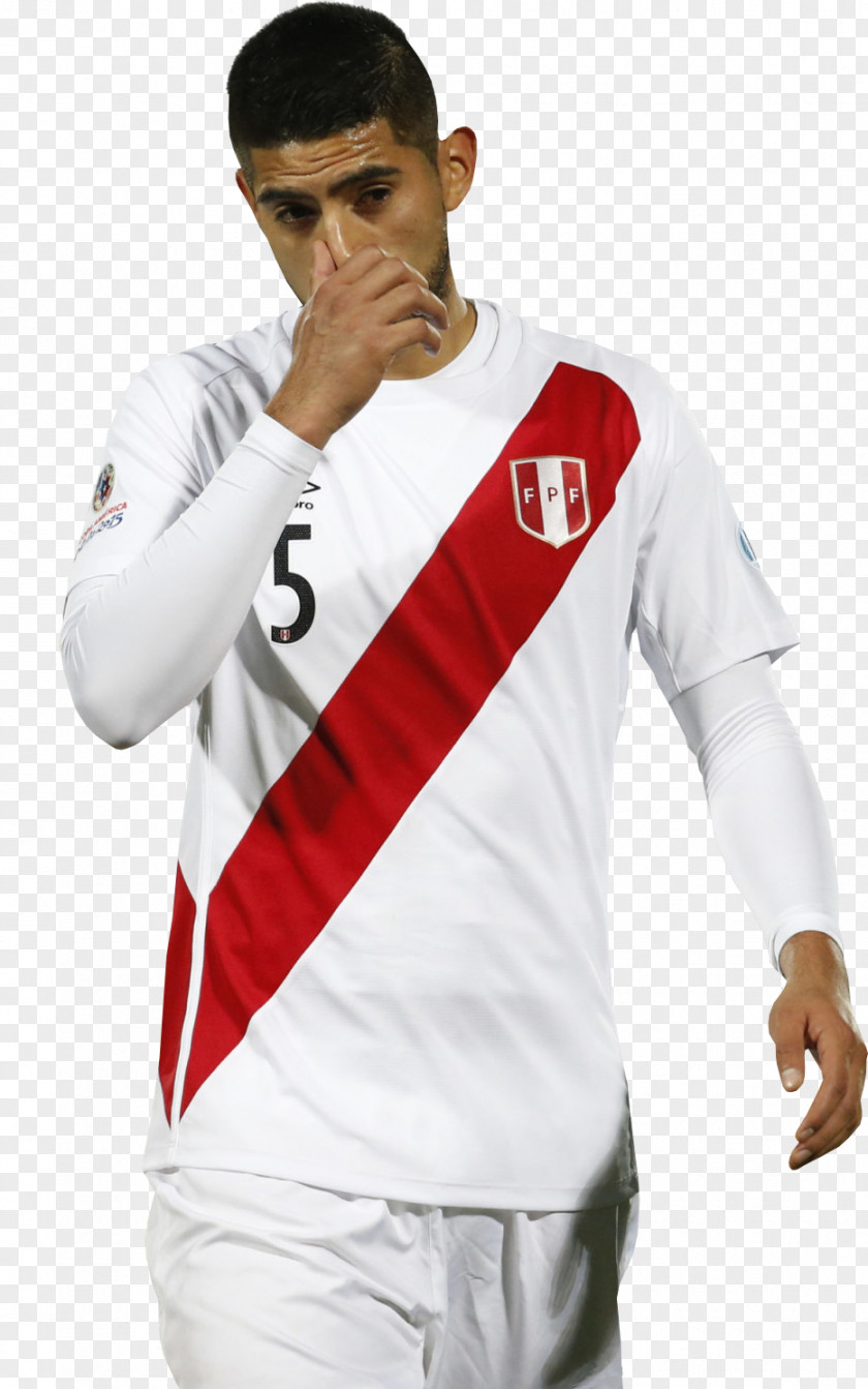 Football Carlos Zambrano 2015 Copa América Peru National Team PNG