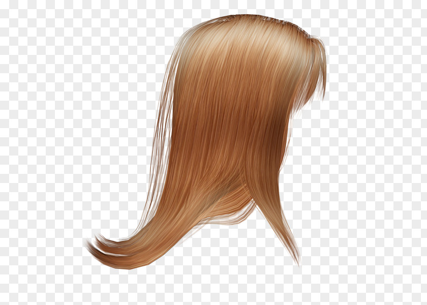 Hair Blond Step Cutting Layered Brown Coloring PNG