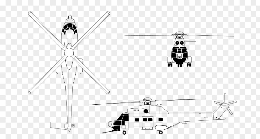 Helicopter IAR 330 Rotor Aérospatiale SA Puma Eurocopter AS332 Super PNG