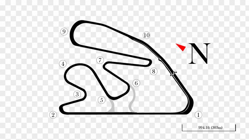 Layout Hampton Downs Motorsport Park Meremere Mike Pero Taupo Race Track PNG