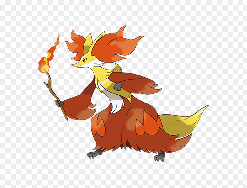 Pokémon X And Y Delphox Ultra Sun Moon Dash PNG
