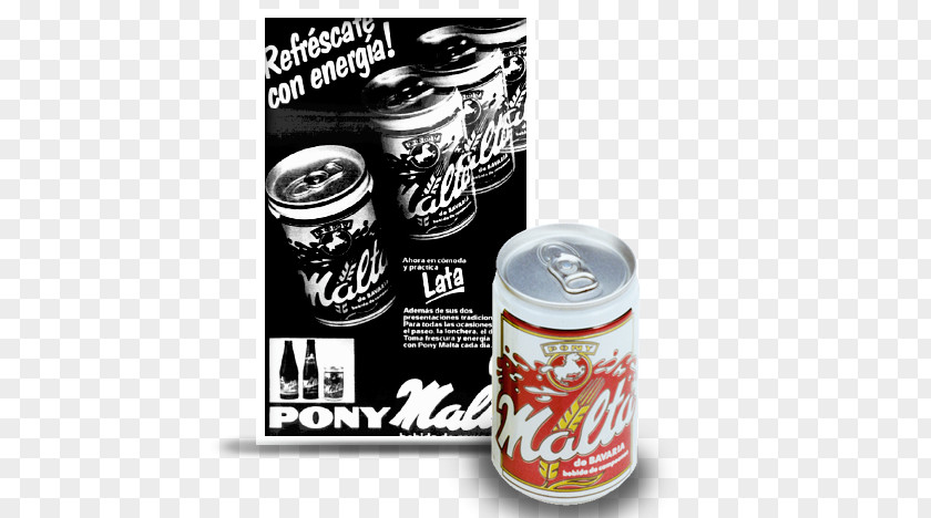 Pony Malta Fizzy Drinks Aluminum Can Energy Drink Tin Canning PNG