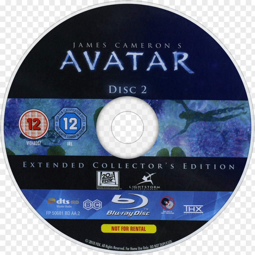 3d Tv Compact Disc James Cameron's Avatar: The Game Blu-ray PlayStation 3 PNG