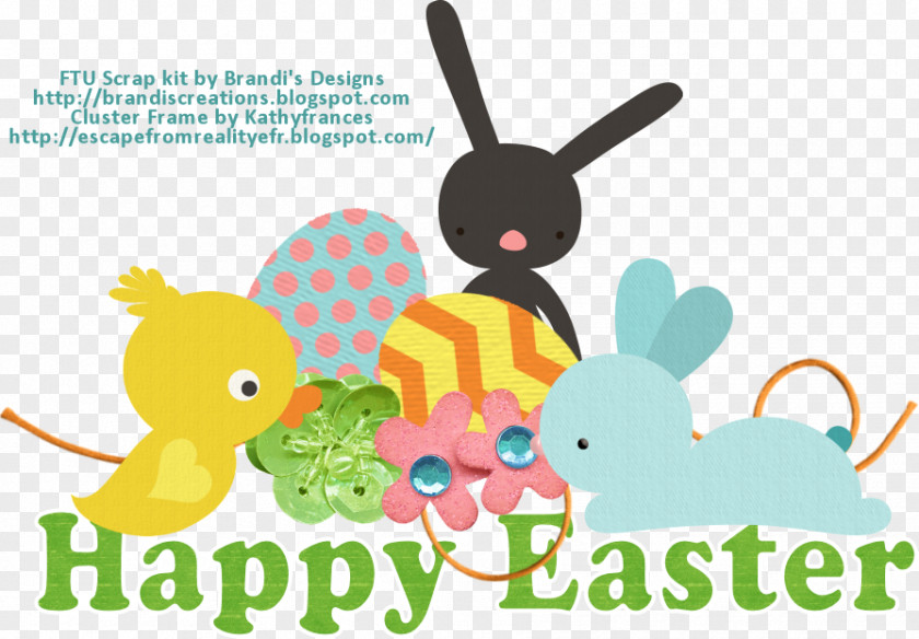 Design Easter Bunny Clip Art PNG
