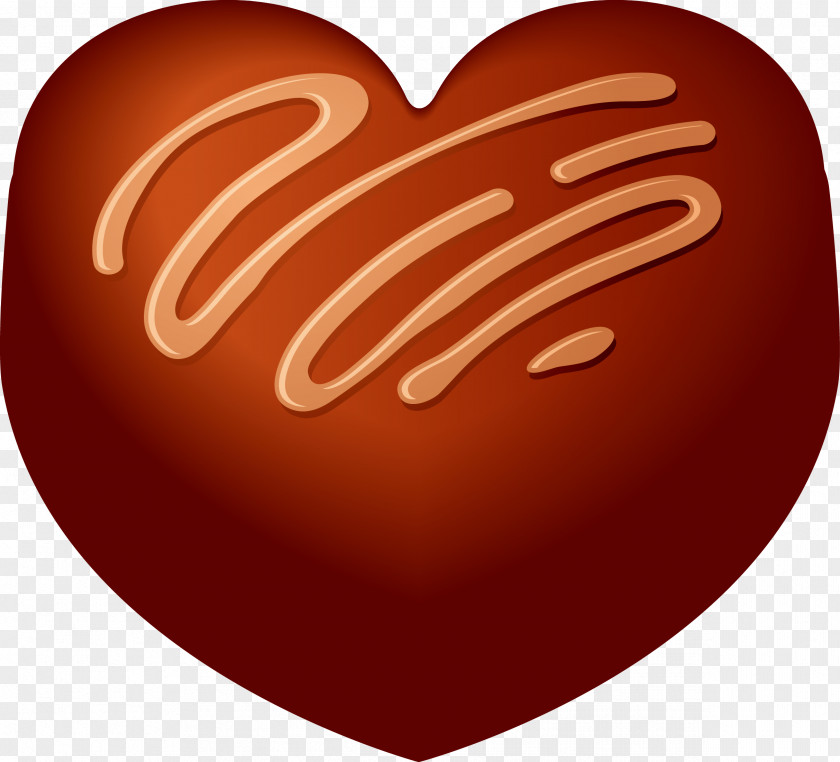 Heart-shaped Chocolate Heart Candy PNG