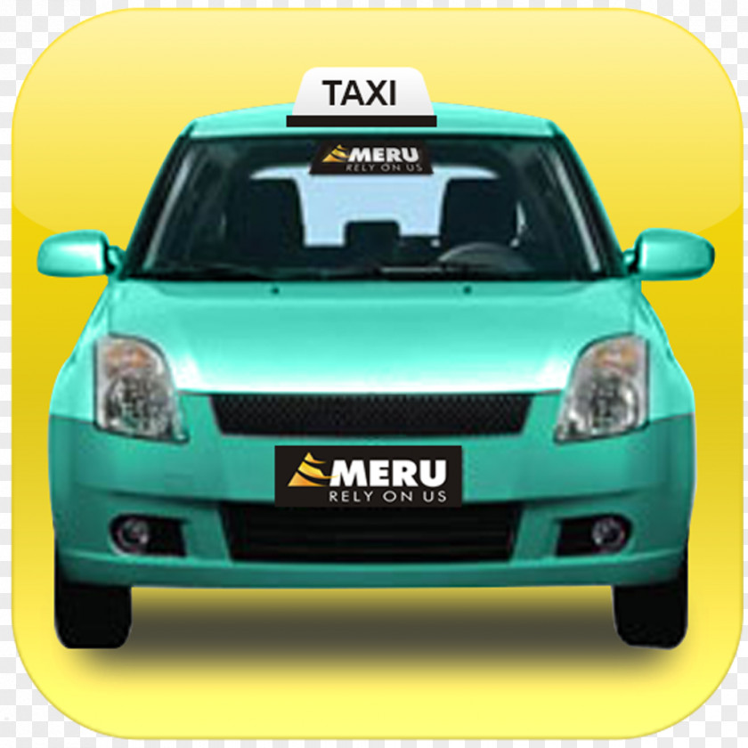 Taxi Meru Cabs India Transport Fare PNG