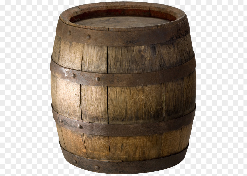 Wood Barrel Oak Wine PNG