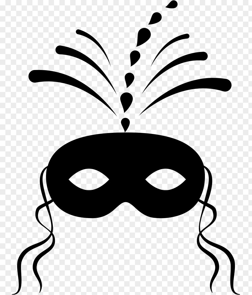 Mask Blacks And Whites' Carnival Masquerade Ball Clip Art PNG