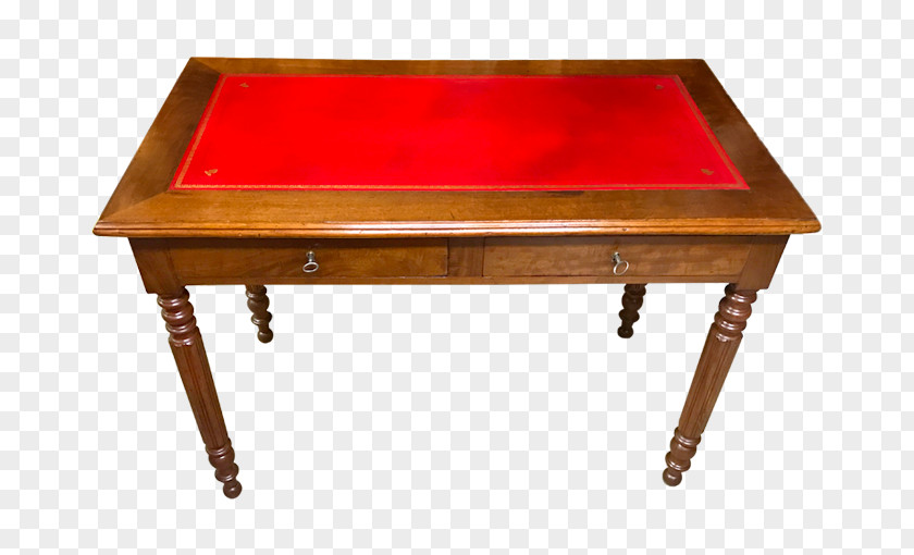 Table Writing Desk Louis Philippe Style Drawer PNG
