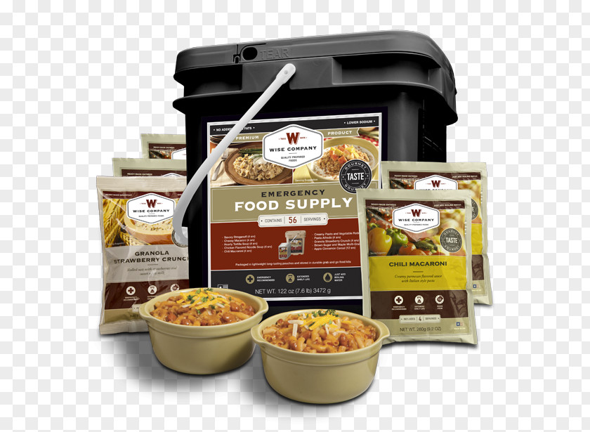 Camp Wise Camping Food Survival Kit Storage Meal PNG