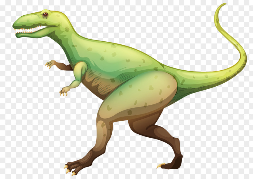 Cartoon Dinosaur Giganotosaurus Size Allosaurus Tyrannosaurus PNG