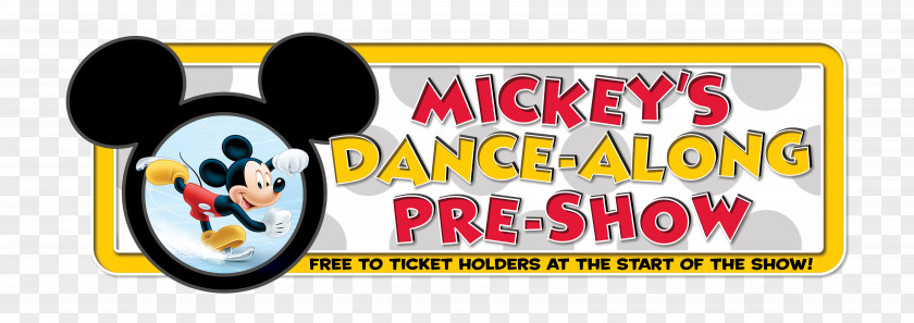 Mickey Ice Logo Banner Brand Recreation PNG