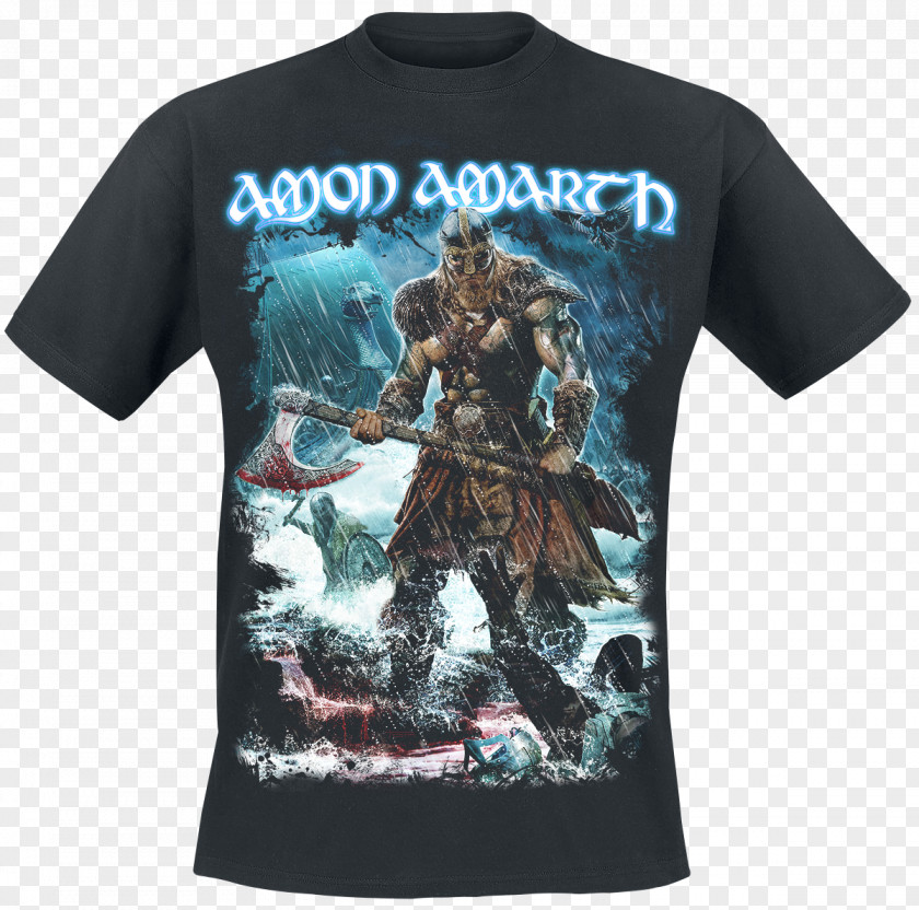 T-shirt Amon Amarth Jomsviking Deceiver Of The Gods PNG