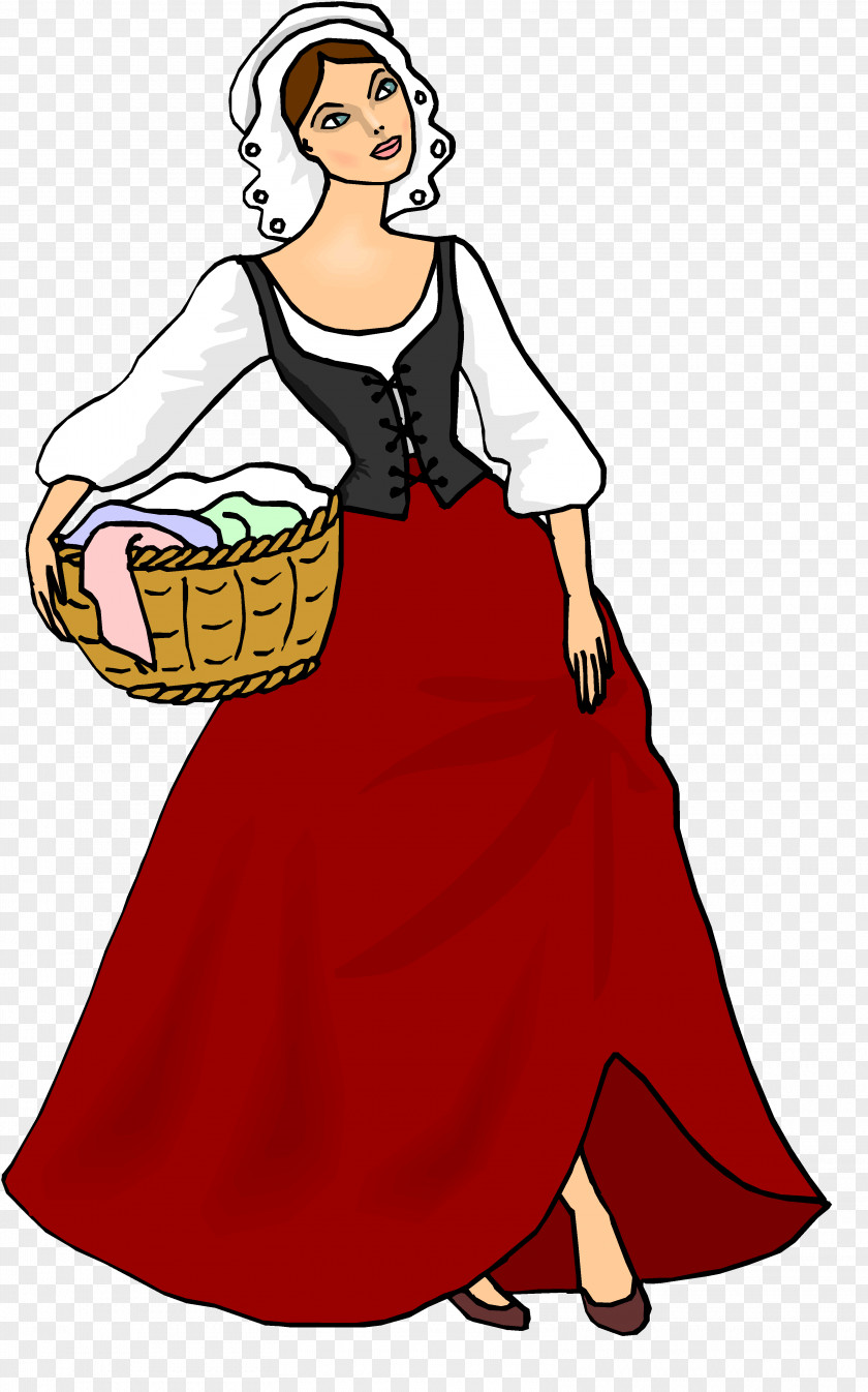 Woman Middle Ages Peasant Knight Clip Art PNG