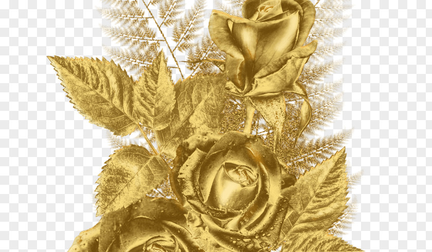 Flower Gold Clip Art PNG