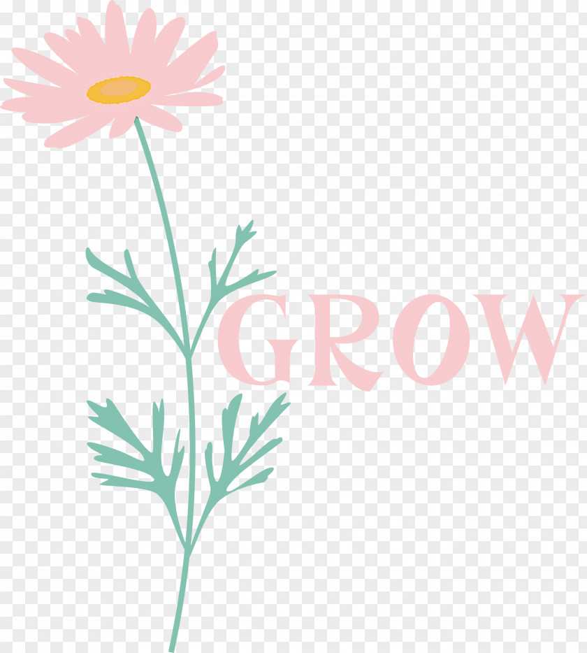 GROW Flower PNG