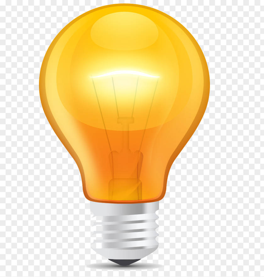 Light Incandescent Bulb Lamp Clip Art PNG