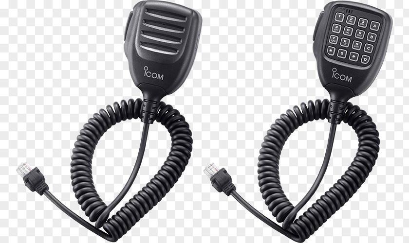 Microphone Accessory Icom Incorporated Two-way Radio Transceiver PNG