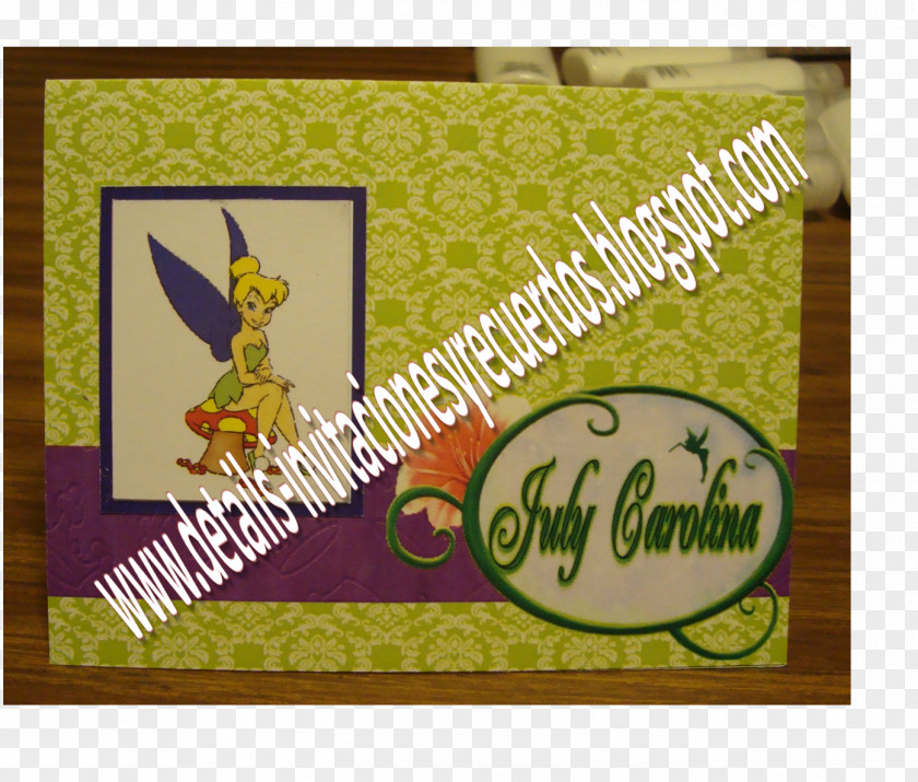 Pixie Hollow Greeting & Note Cards Picture Frames Rectangle Material Font PNG