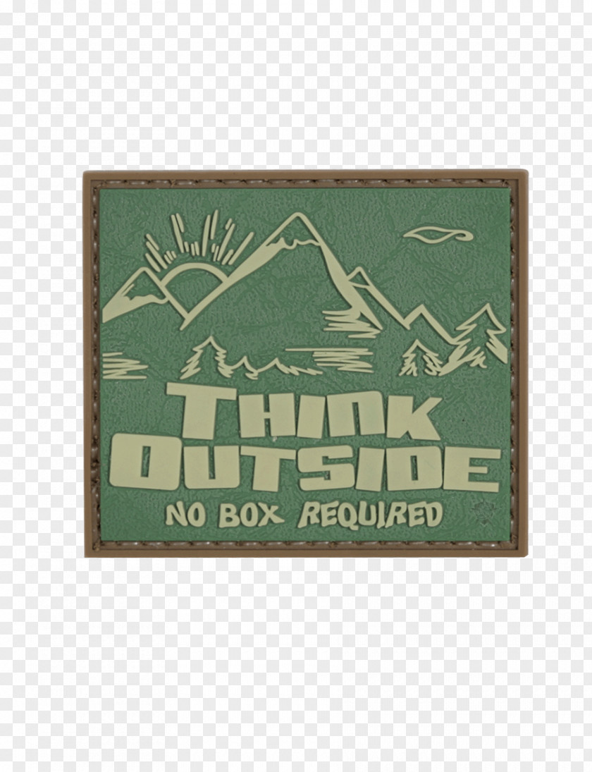 Think Outside The Box Yeger'torg A Sinister Look Hook And Loop Fastener Clothing PNG