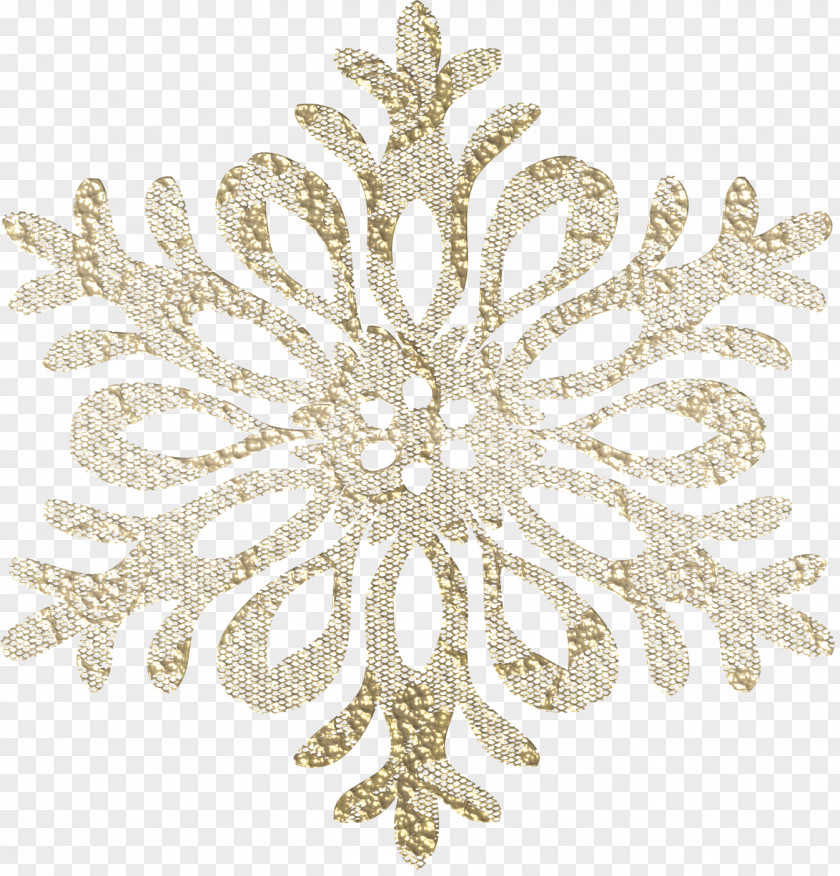 Brown Beautiful Snowflake Euclidean Vector PNG