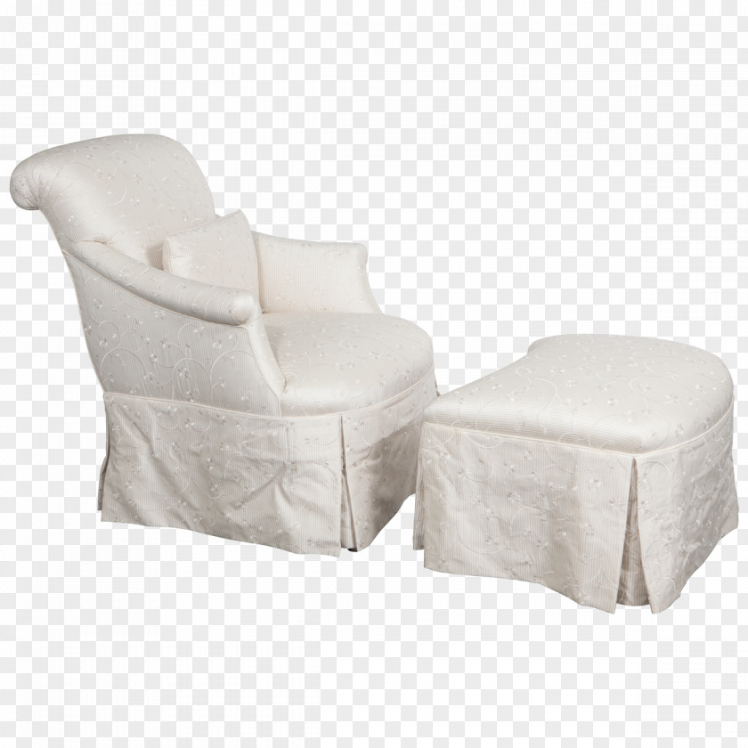 Ottoman Slipcover Chair Furniture Foot Rests Couch PNG