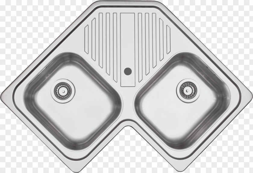 Sink Kitchen Stainless Steel PNG