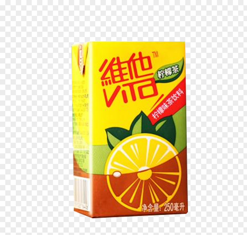 VITA Lemon Tea Tray Chrysanthemum Vitasoy PNG