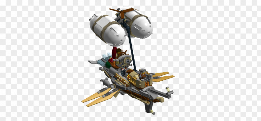 Zeppelin Steampunk Pirate Ship Airship LEGO Flight PNG