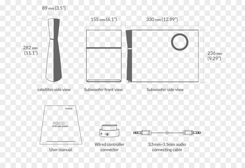 70s Sound System Edifier M3200 Loudspeaker Computer Speakers Headphones PNG